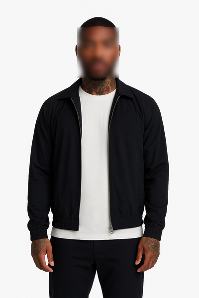 BLACK UTILITY SUIT
