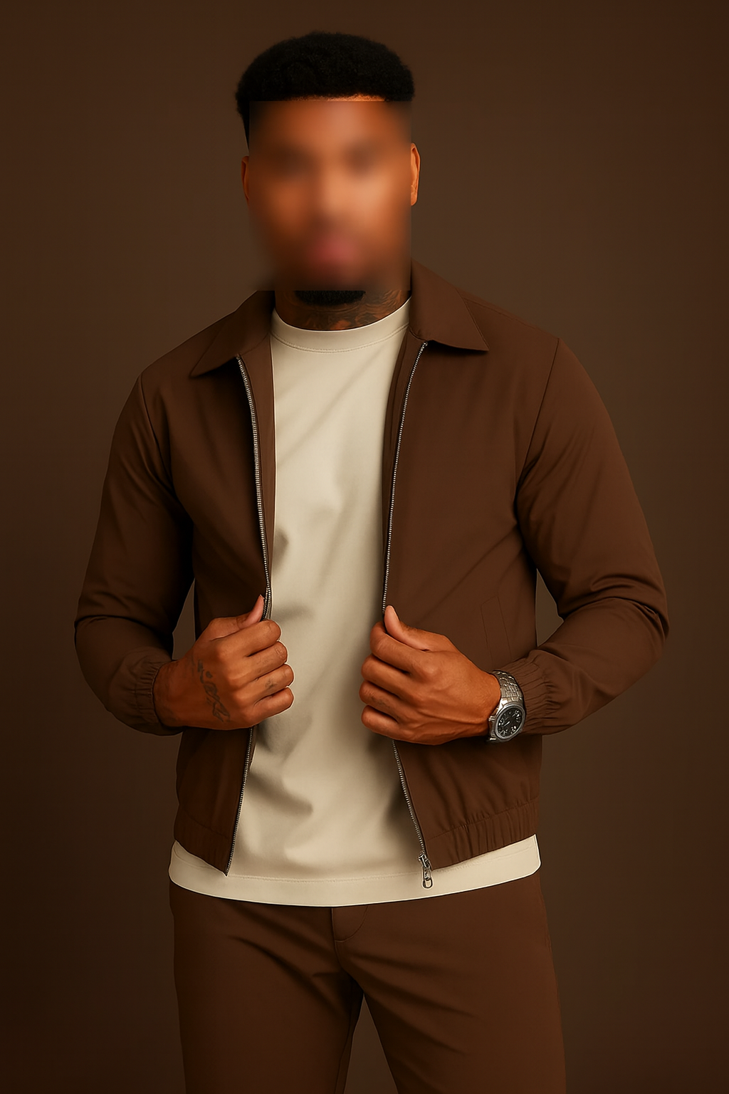 MOCHA UTILITY SUIT